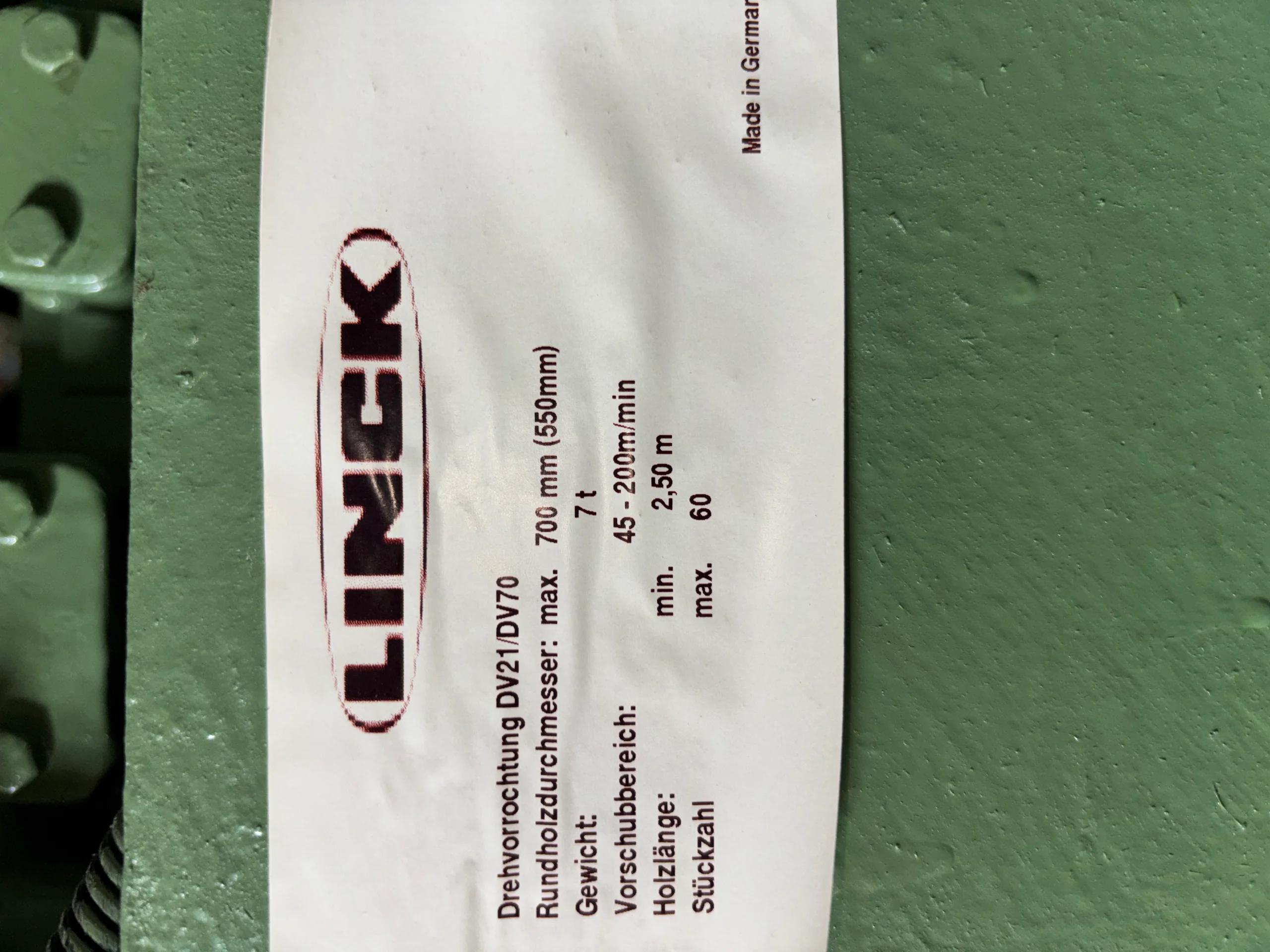 LINCK VM50 chipper line - Image 13